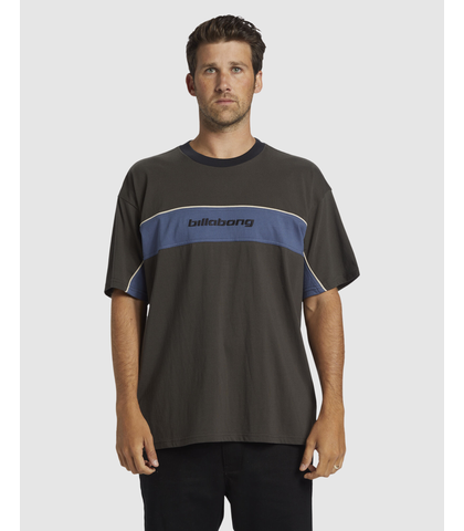 BILLABONG MENS PRECISION CREW TEE - RAVEN