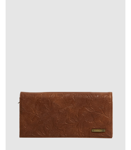 BILLABONG LADIES MOON BLOOM BEACH WALLET - TAN