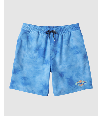 BILLABONG BOYS D BAH LAYBACK BOARDSHORT - BLUE WASH