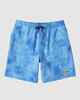 BILLABONG BOYS D BAH LAYBACK BOARDSHORT - BLUE WASH