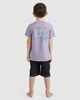 BILLABONG GROMS LIZARD S/S TEE - PURPLE HAZE