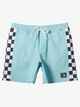 QUIKSILVER MENS ORIGINAL ARCH VOLLEY BOARDSHORT - AQUIFER