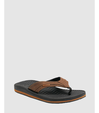 KUSTOM MENS QUEST JANDAL - CHOCOLATE