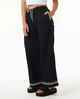 RIPCURL LADIES SOLEIL WIDE LEG PANT - BLACK