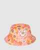 ROXY TODDLERS TINY HONEY SWIM HAT - PAPAYA WILD FLOWER