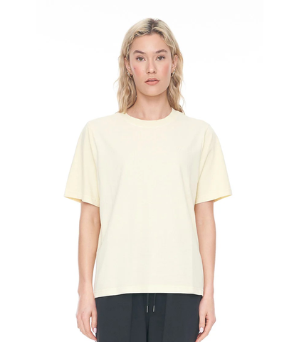 HUFFER LADIES FREE TEE - LEMON