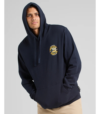 MAD HUEYS CAUGHT FK ALL HOODY - NAVY