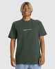 QUIKSILVER MENS QS RUSHED LOGO DNA TEE - FOREST