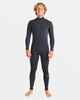 BILLABONG BOYS 3/2 ABSOLUTE NATURAL CHESTZIP STEAMER - DARK NAVY