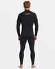 BILLABONG MENS 3/2 REVOLUTION NATURAL CHESTZIP STEAMER - BLACK