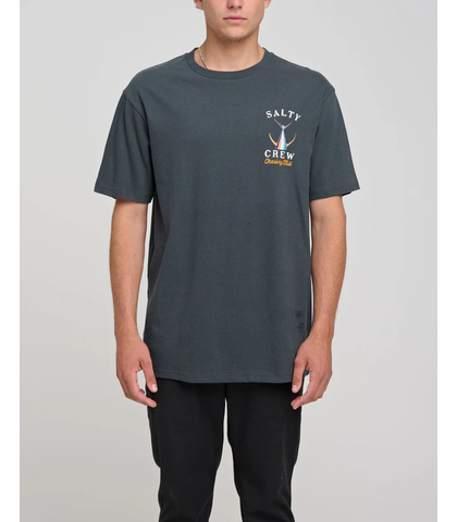 SALTY CREW MENS TAILED S/S TEE - COAL