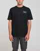 SALTY CREW MENS YELLOWFIN PERMIUM S/S TEE - BLACK