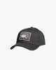 SALTY CREW MENS YELLOWFIN 6 PANEL CAP - BLACK