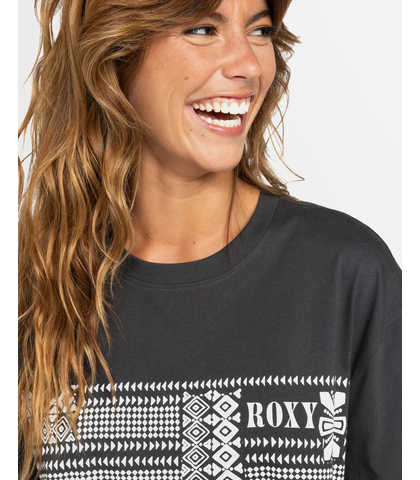 ROXY LADIES STARRY NIGHT SKY III TEE - PHANTOM