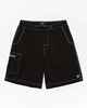 BILLABONG BOYS THROW ON BOARDSHORT - BLACK