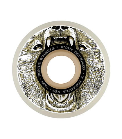 BONES WHEELS - X FORMULA DECENZO BEAR GRILLS V5 99a 54MM