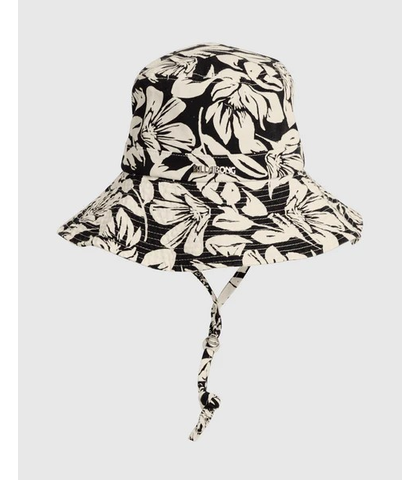 BILLABONG LADIES HI TIMES BUCKET HAT - BLACK SANDS