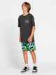 VOLCOM BOYS UPOAR MOD BOARDSHORT - POISON GREEN