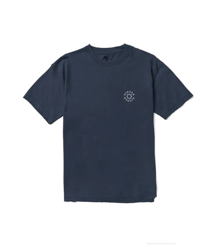 VISSLA MENS MIZARU ORGANIC BLEND S/S TEE - DARK NAVY