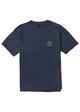 VISSLA MENS MIZARU ORGANIC BLEND S/S TEE - DARK NAVY