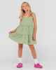 RUSTY GIRLS SWEET WATER SLIP DRESS - FADED PISTACHIO