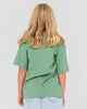 RUSTY GIRLS BY THE BAY OVERSIZE TEE - FADED PISTACHIO