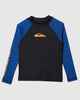 QUIKSILVER GROMS EVERYDAY UPF50 L/S RASHSHIRT - MONACO BLUE