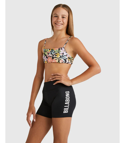 BILLABONG GIRLS HEAT WAVE SURF SHORT - BLACK