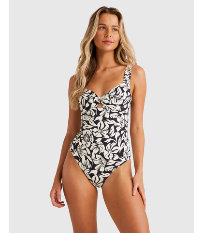 BILLABONG HI TIMES KALI DD 1 PIECE SWIMSUIT - BLACK SANDS