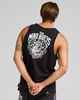 MAD HUEYS PORT SIDE AHOY FKRS SINGLET - BLACK