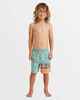 BILLABONG GROMS BURLEIGH LAYBACK BOARDSHORT - DUSTY TEAL