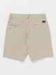 VOLCOM MENS FRICKIN CROSS SHRED 20'' WALKSHORT - LIGHT KHAKI