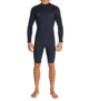 O'NEILL MENS 2MM HYPERFREAK L/S CHESTZIP SPRINGSUIT - BLACK