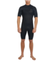 O'NEILL MENS 2MM HYPERFREAK S/S CHESTZIP SPRINGSUIT - BLACK