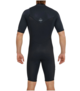 O'NEILL MENS 2MM HYPERFREAK S/S CHESTZIP SPRINGSUIT - BLACK