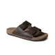 REEF MENS OJAI TWO BAR SANDAL - BROWN LEATHER 