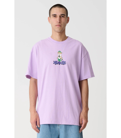 XLARGE PEACE MAN S/S TEE - LIGHT PURPLE