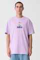 XLARGE PEACE MAN S/S TEE - LIGHT PURPLE