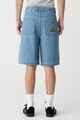 XLARGE PEACE MAN BULL DENIM SHORT - MID BLUE DENIM