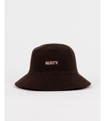 RUSTY LADIES BAILEY BUCKET HAT - JAVA