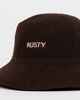 RUSTY LADIES BAILEY BUCKET HAT - JAVA