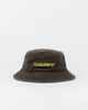 RUSTY BOYS REVERB REVERSIBLE BUCKET HAT - COAL