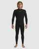 QUIKSILVER MENS 3/2 PROLOGUE BACKZIP GBS STEAMER - BLACK