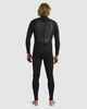 QUIKSILVER MENS 3/2 PROLOGUE BACKZIP GBS STEAMER - BLACK