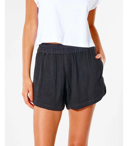 RIPCURL LADIES PREMIUM SURF SHORT - BLACK