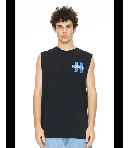 HUFFER MENS HFR TANK 190/H BARS - BLACK