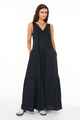 HUFFER LADIES FREIDA MAXI DRESS - BLACK