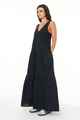 HUFFER LADIES FREIDA MAXI DRESS - BLACK