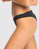 ROXY LADIES RIB ROXY LOVE THE SUNSEEKER BIKINI PANT - BLACK