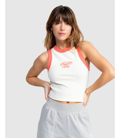 ROXY LADIES ICONIC DAYS TEE - EGRET